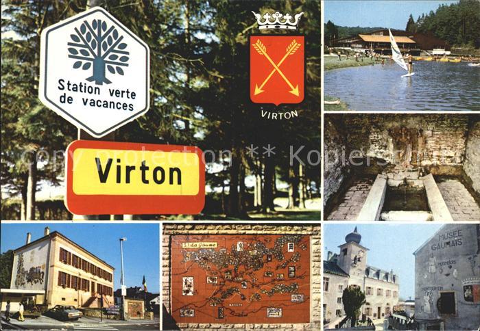 Virton Liege Station verte de vacances Surfen Brunnen Musee Gaumais Motive