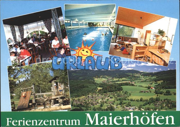 Maierhoefen Allgaeu Ferienzentrum Maierhoefen Gastraum Hallenbad Spielzimmer Spi