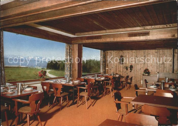 Scheidegg Allgaeu Kursanatorium Sonnenalm Gastraum