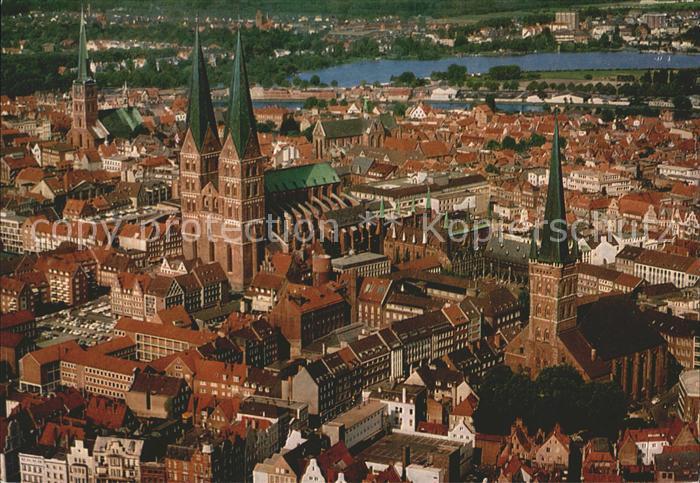 LueBECK CITY Fliegeraufnahme