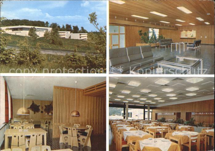 St Andreasberg Harz Ferienhotel St Andreasberg Hotelhalle Speisesaal