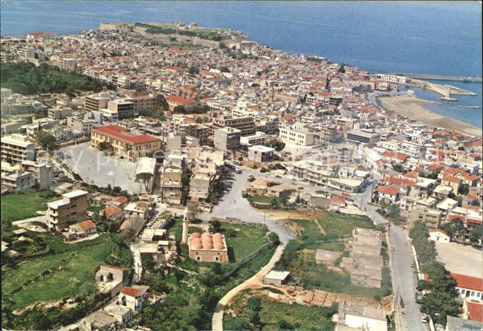 Kreta Crete Rethymno Fliegeraufnahme