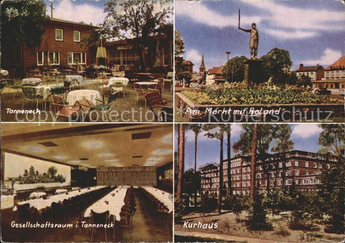 Bad Bramstedt Tanneneck Markt mit Roland Gesellschaftsraum Kurhaus