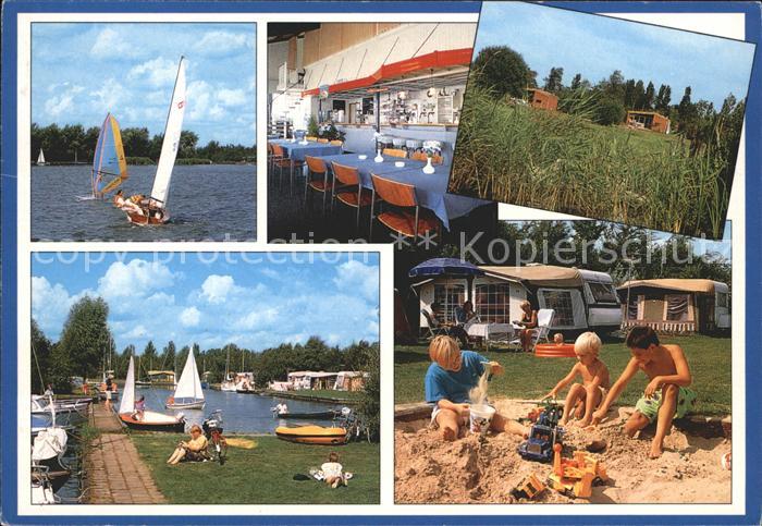 Sneek RCN De Potten Recreatiecentrum Segelpartien Restauration Spielplatz