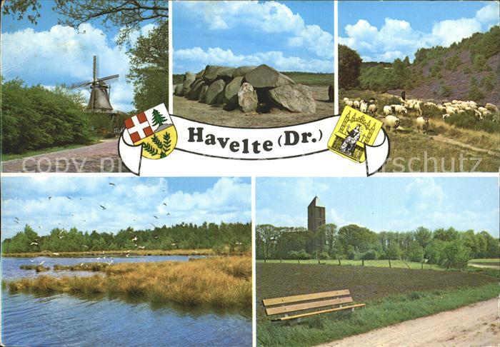 Havelte Molen Hunebed Schaapskudde Meeuwenkolonie Gez op de Toren