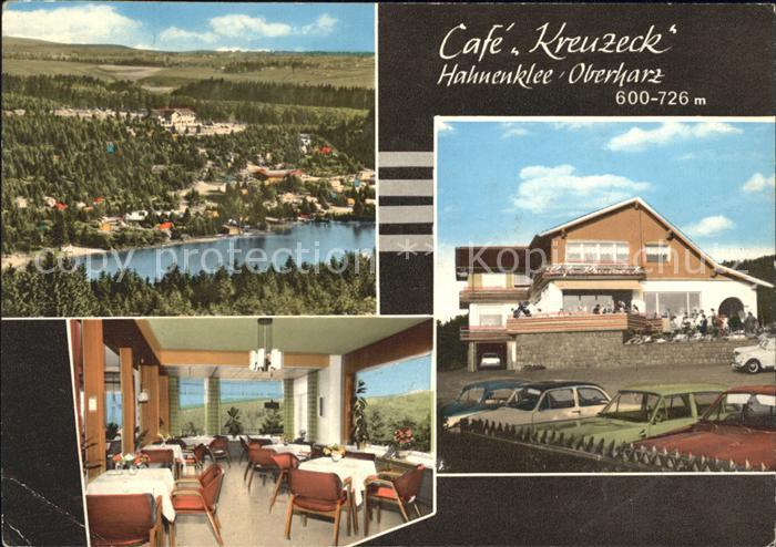 Hahnenklee-Bockswiese Harz Totalansicht Cafe Kreuzeck Gastraum