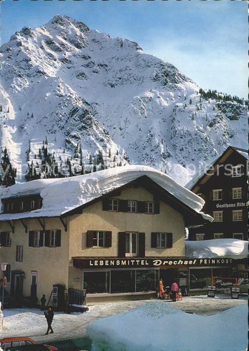 Mittelberg Kleinwalsertal Gaestehaus Drechsel Lebensmittel