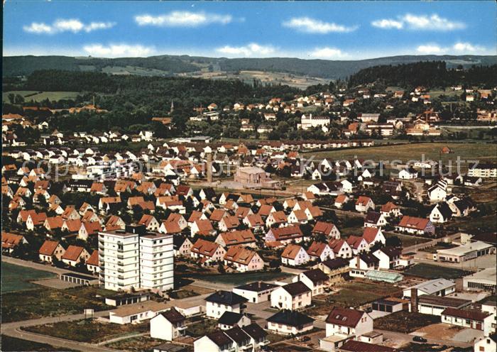 Bad Driburg Suedviertel Fliegeraufnahme