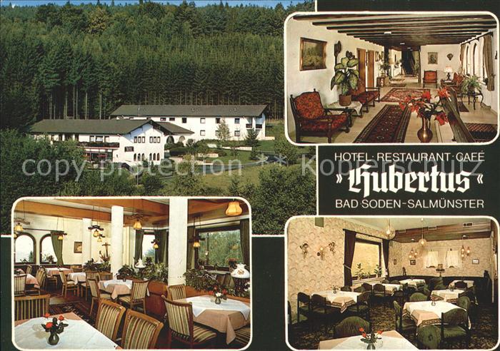 Bad Soden-Salmuenster Hotel Restaurant Cafe Hubertus Foyer Gastraeume