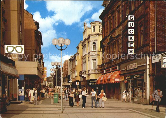 Worms Rhein Fussgaengerzone Wilhelm Leuschner Str