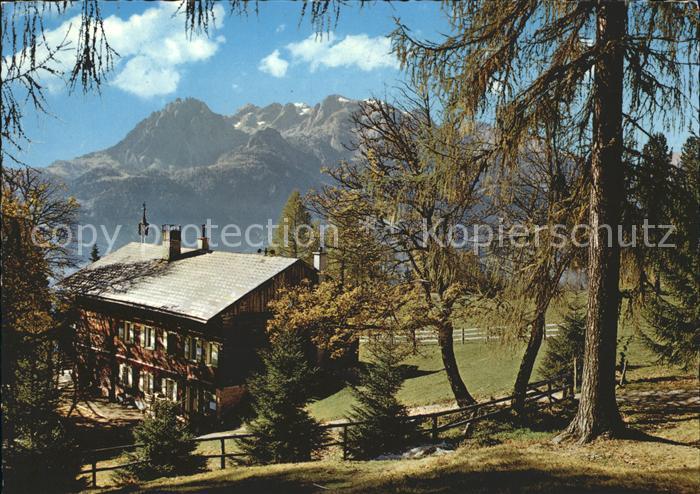 Pfarrwerfen Alpengasthof Mahdegg mit Hochkoenig