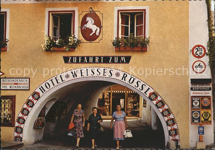 St Wolfgang Wolfgangsee Hotel Weisses Roessl