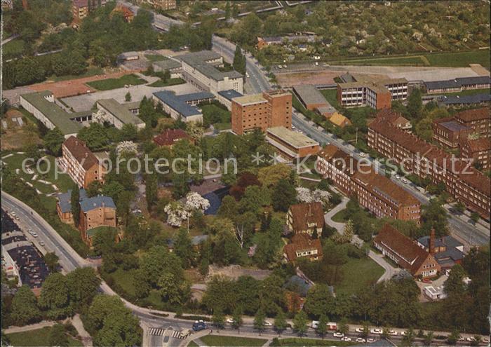 HAMBURG  CITY Rauhes Haus Fliegeraufnahme