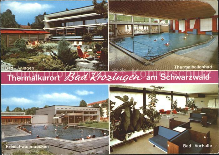 Bad Krozingen Kuranlagen Thermalhallenbad Freischwimmbecken Bad Vorhalle
