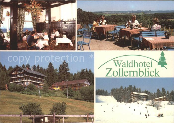 Lauterbad Waldhotel Zollernblick Restaurant Terrasse