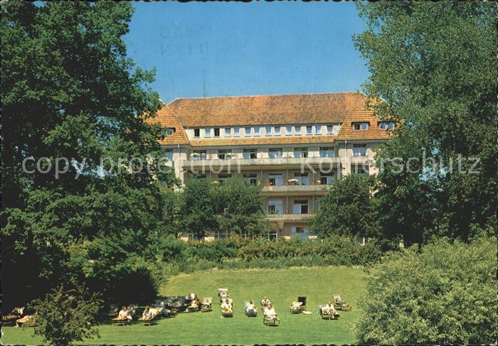 Bad Salzuflen Parksanatorium Liegewiese