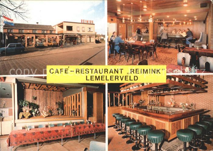 Lemelerveld Cafe Restaurant Reimink Gastraum Bar