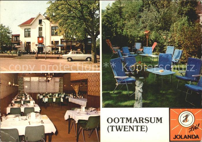 Ootmarsum Hotel Cafe Bar Jolanda Gaststube Garten