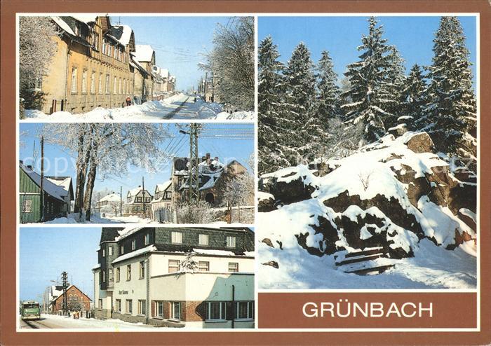 Gruenbach Vogtland Falkensteiner Str Neustaedter Str Gaststaette Zur Tanne Wende