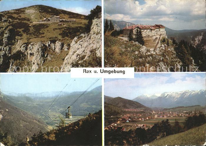 Rax Ottohaus Berghotel Raxbahn Raxseilbahn Payerbach