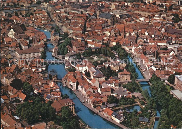 Bamberg Altstadt Fliegeraufnahme