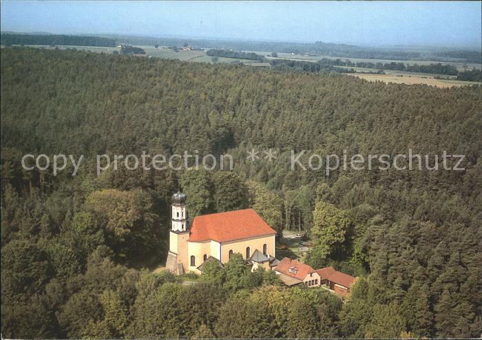 Roding Regen Wallfahrtskirche Heilbruennl Fliegeraufnahme