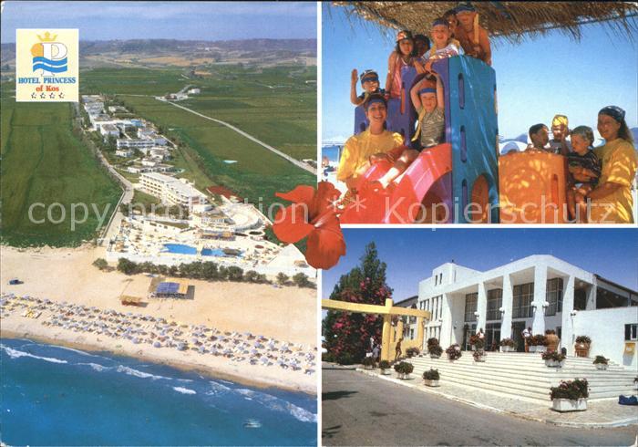 Kos Cos Hotel Princess Fliegeraufnahme Spielplatz