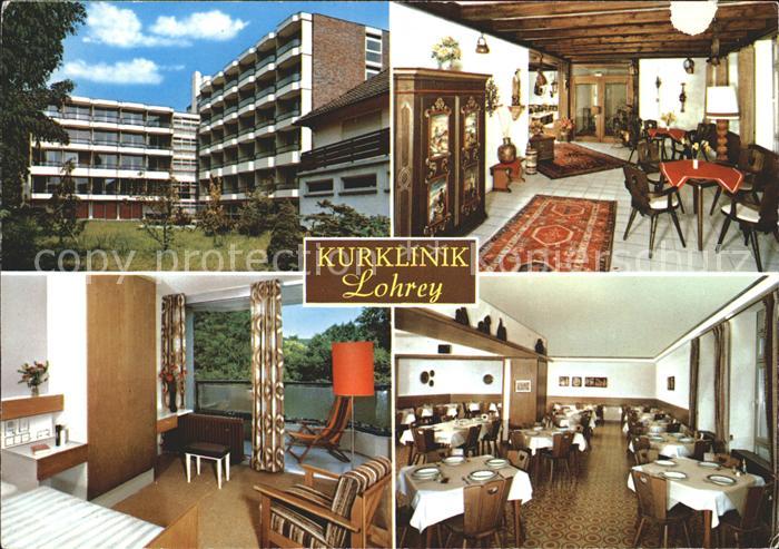 Bad Soden-Salmuenster Kurklinik Lohrey Flur Zimmer Gastraum