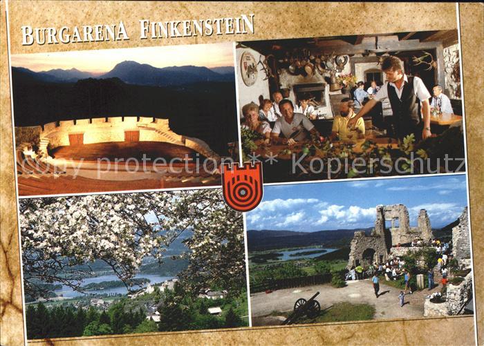 Latschach Faaker See Burgarena Schenke Finkenstein Aussichtsturm Ruine