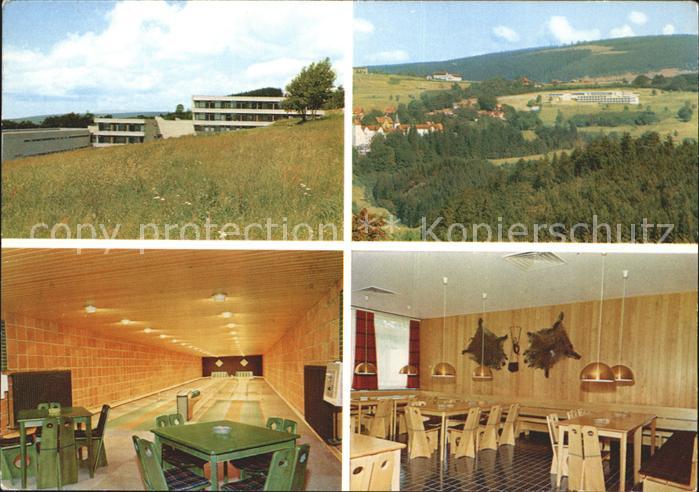 St Andreasberg Harz Ferienhotel St Andreasberg Kegelbahn Gastraum