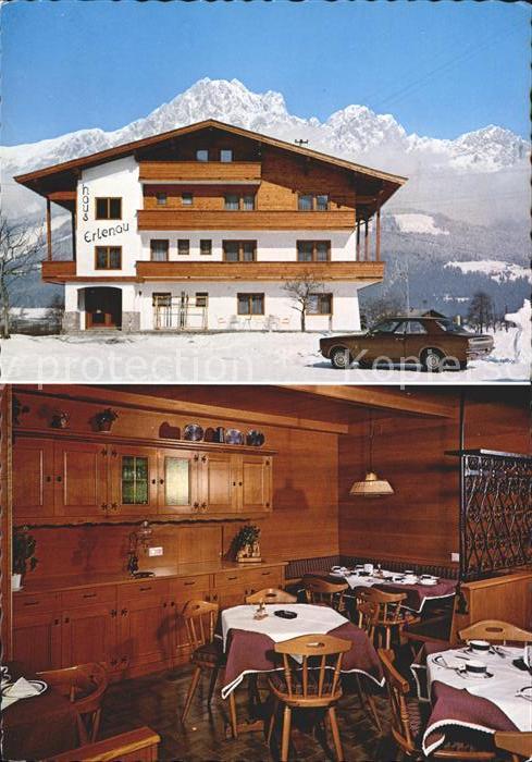 Ellmau Tirol Haus Erlenau Gaststube