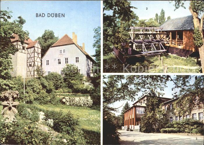 Bad Dueben Burg Schiff Muehle Eisenmoorbad