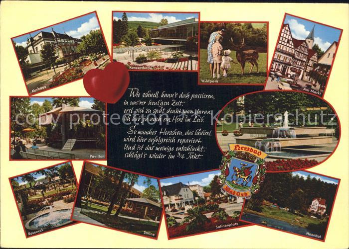 Bad Orb Kurhaus Konzerthalle Wildpark Pavillon Markt Roseneck Salinenplatz Hasel