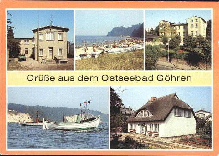 Goehren Ruegen Haus Buskam Strand Erholungsheim Nordstrand