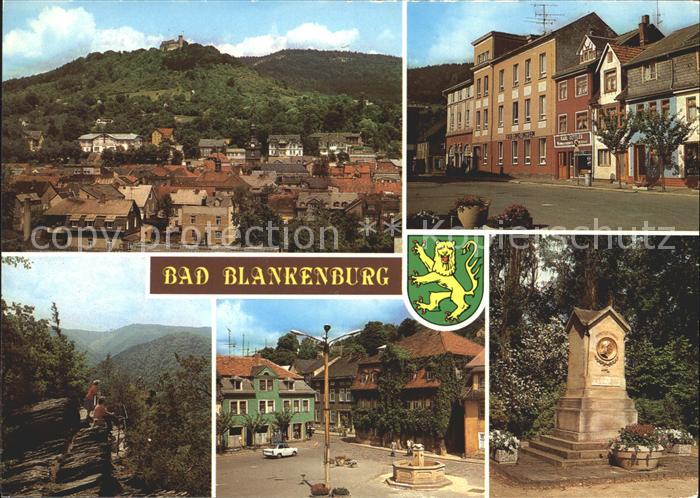 Bad Blankenburg Burgruine Greifenstein FDGB Erholungsheim Goldener Loewe Markt