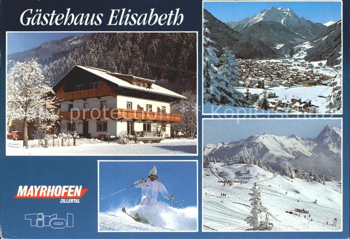 Mayrhofen Zillertal Hollenzen Gaestehaus Elisabeth Ski