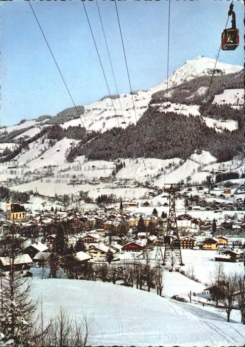 Kitzbuehel Tirol Hahnenkamm Bahn Kitzbueheler Horn