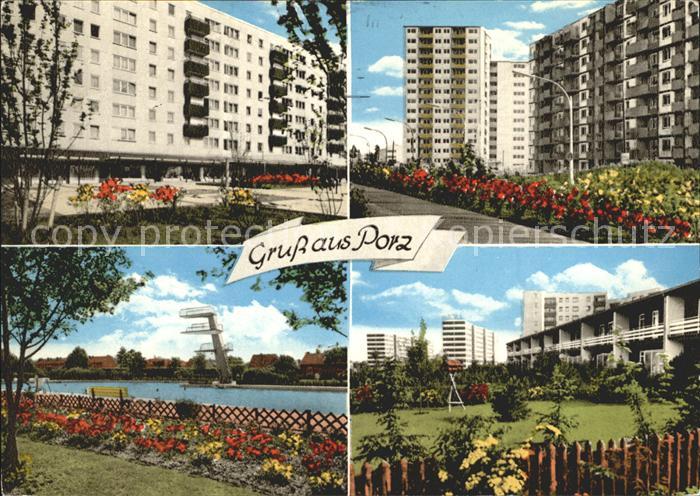 Porz Koeln Schwimmbad Teilansichten