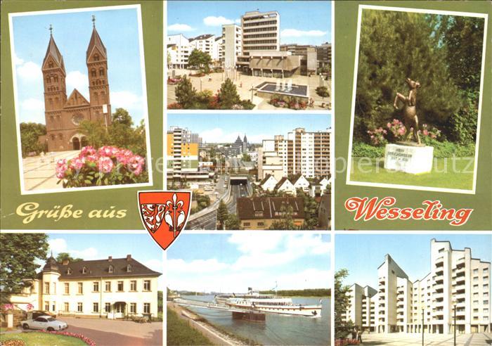 Wesseling Dampfer Kirche Denkmal