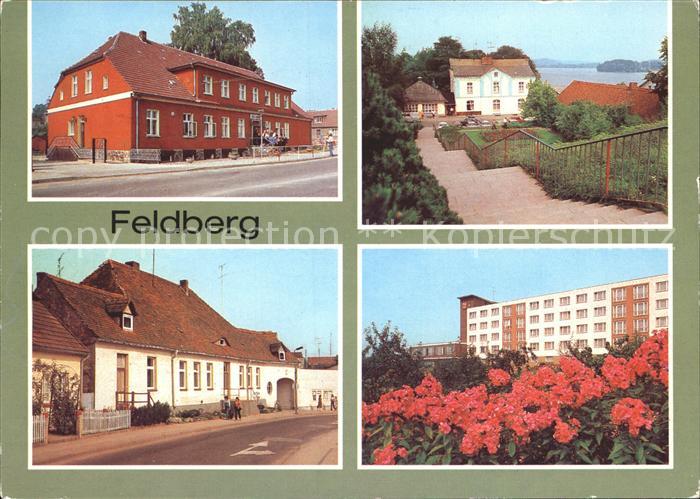 Feldberg Mecklenburg Rathaus FDGB Erholungsheim Freundschaft Apotheke
