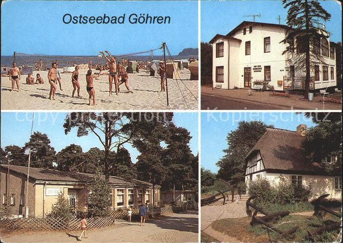 Goehren Ruegen Strand Rat der Gemeinde Gaststaette Zur Duene