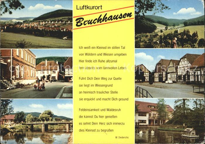 Bruchhausen Hoexter Gedicht W. Diederichs