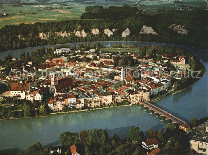 Wasserburg Inn Fliegeraufnahme