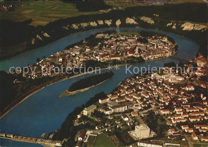 Wasserburg Inn Burgerfeld Fliegeraufnahme