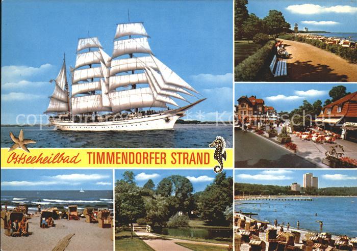 Timmendorfer Strand Segelschiff Strand