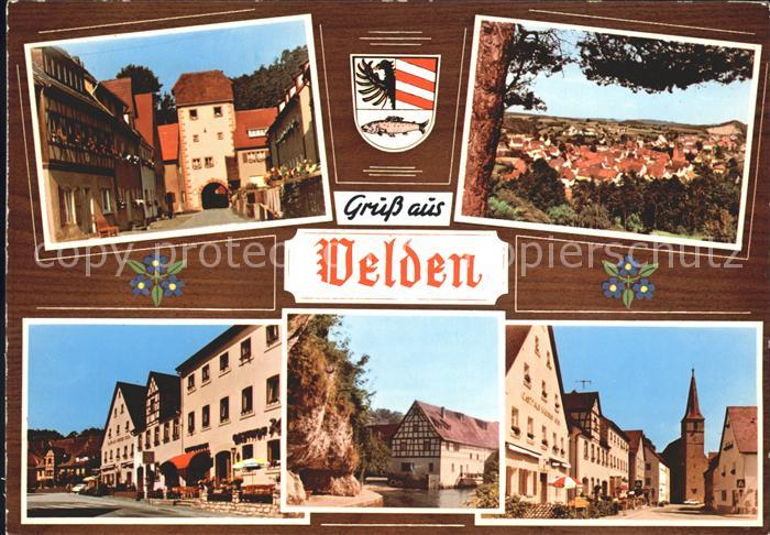 Velden Mittelfranken Tor Kirche Gasthof