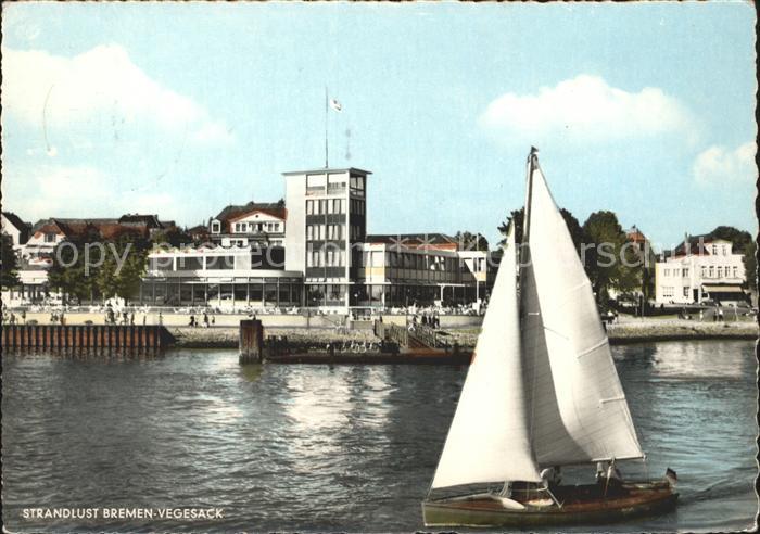 Vegesack Strandlust Segelboot