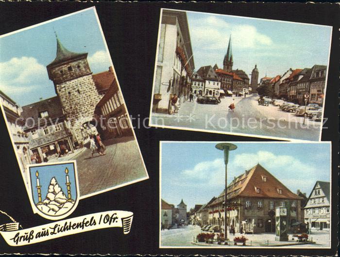 Lichtenfels Bayern Tor Strassenansichten