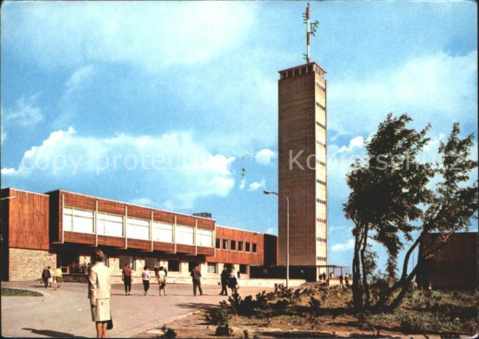 Oberwiesenthal Erzgebirge Neues Fichtelberghaus
