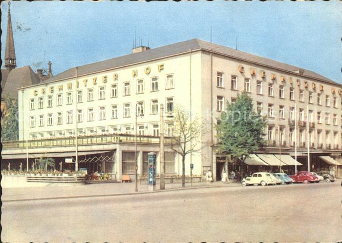 Karl-Marx-Stadt CHEMNITZ Hotel Chemnitzer Hof